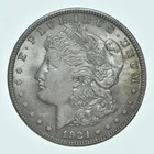 1921 Morgan Silver Dollar - Last Year Issue 90% $1 Bullion *591
