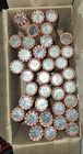 Roll of 50 Circulated 1943 Steel Pennies P, D & S Mint Marks WWII Wartime Cents