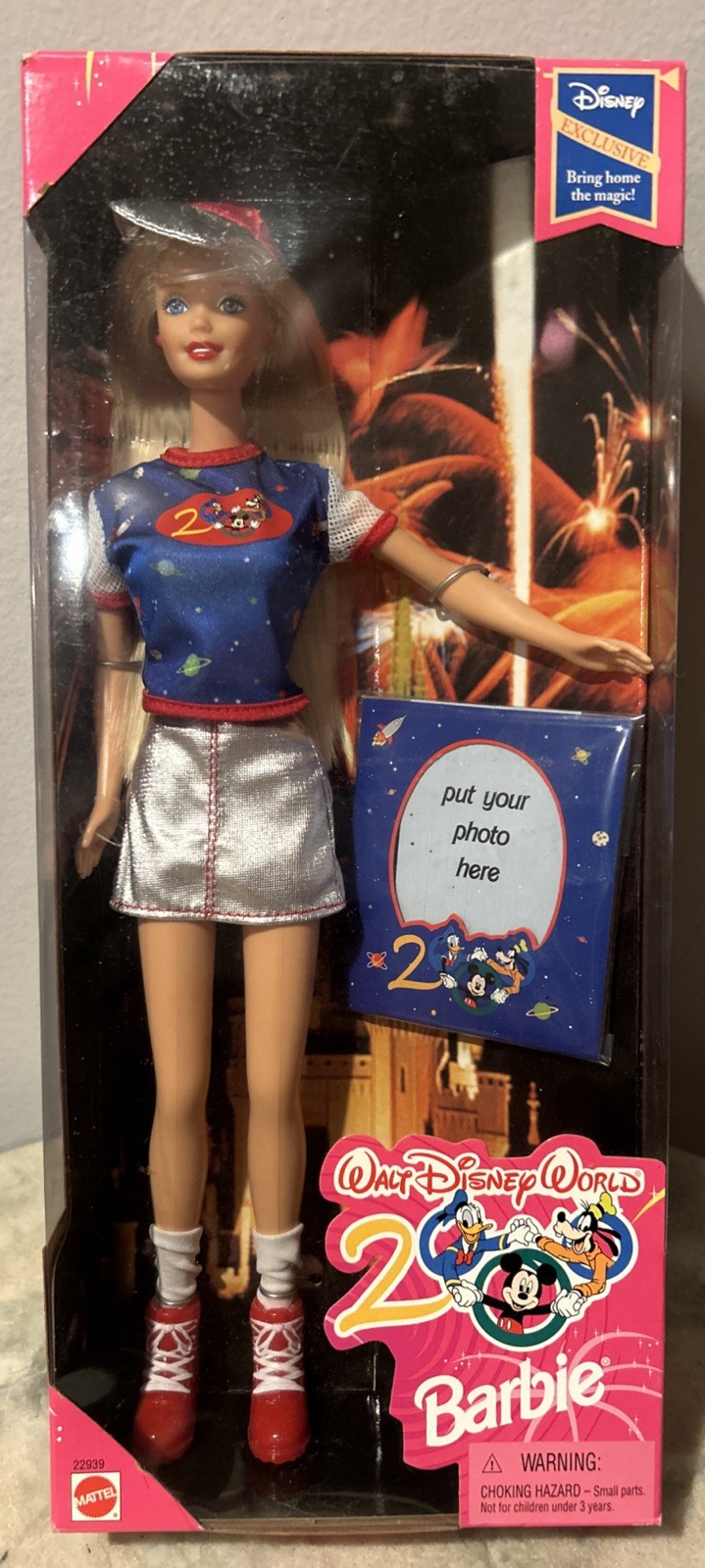 1998 Disney World 2000 Exclusive Barbie Anniversary Edition 22939 New in Box