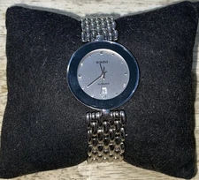 RADO Florence 129.3742.4 Date Men's Quartz Watch Analog Black Silver Round Used