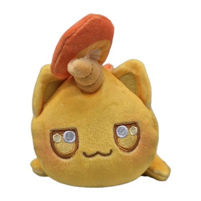 Aphmau MeeMeows Yellow Orange Unicorn Cat Plush Litter  Stuffed Animal Pre Loved