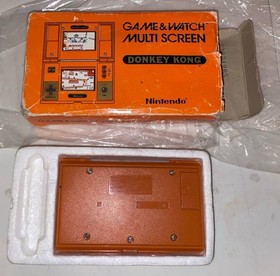 Vintage 1982 Nintendo Donkey Kong Game & Watch DK-52 Good Working Condition