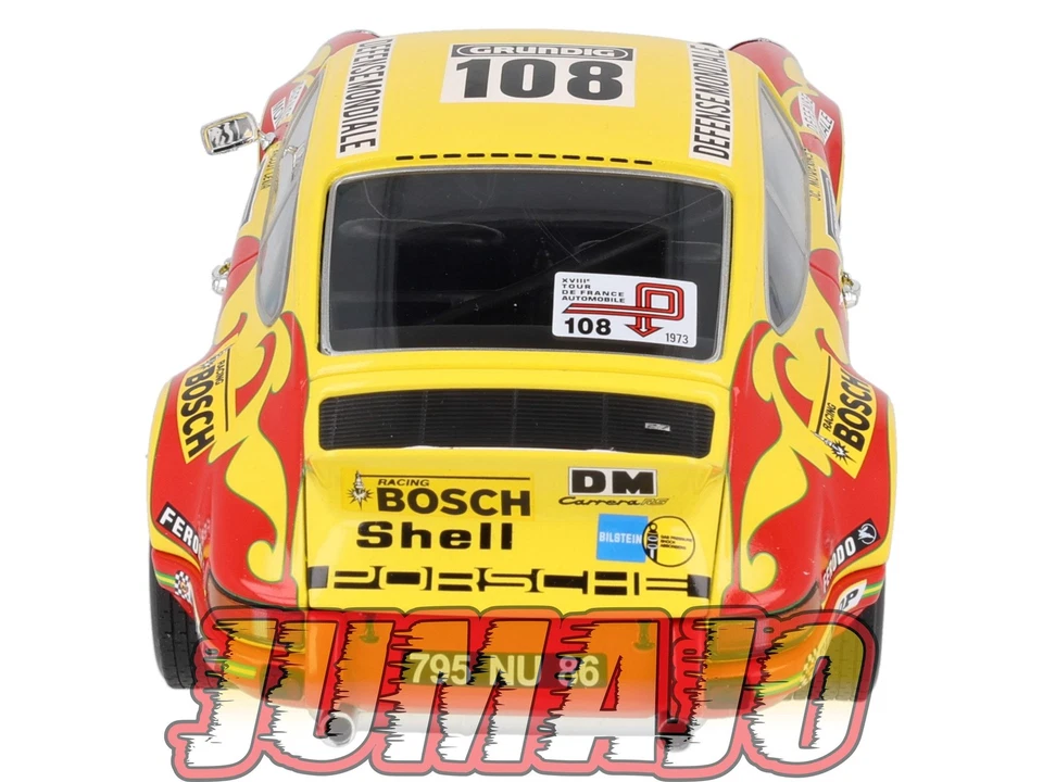 RVR40 1/18 Altaya Vainqueurs rallye : Porsche 911 Carrera RS Tour de France 1973 - Photo 4/4