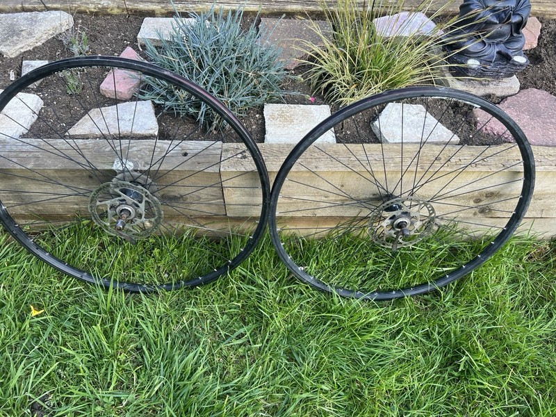 Alex Rims 26-inch Mountain Bike Wheelset Front & Rear Black