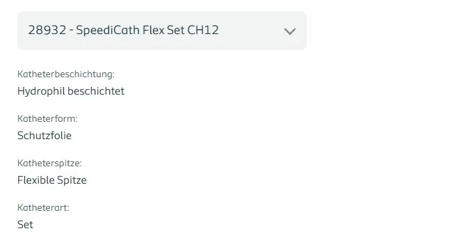 3x SPEEDICATH Flex Set für Männer Einwegkatheter CH12 / 28932 - Bild 4 von 4