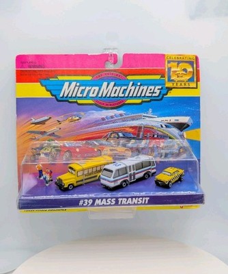 Micro Machines #39 Mass Transit Collection 1996 Galoob 75030 NEW