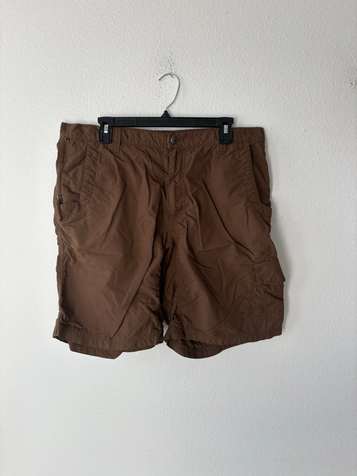 Mountain Khakis Granite Creek Shorts Men’s Brown Outdoor Casual Size 38 x 11