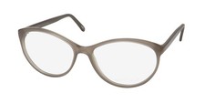 NEW ANDY WOLF 5056 EYEGLASS FRAME WOMENS 54-14-140 BEIGE C PLASTIC FULL-RIM OVAL