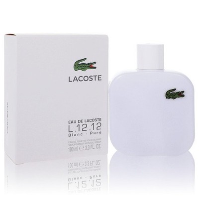 Lacoste Eau De Lacoste L.12.12 Blanc by Lacoste Eau De Toilette Spray 3.3 oz (Me