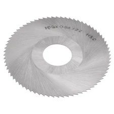 100mm Dia 27mm Arbor 0.5mm Thick 72 Tooth High Speed Steel Circular Saw Blade