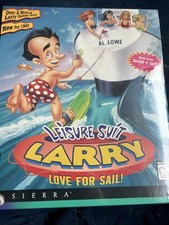 Leisure Suit Larry Brand New Factory Sealed Love for Sail PC Sierra