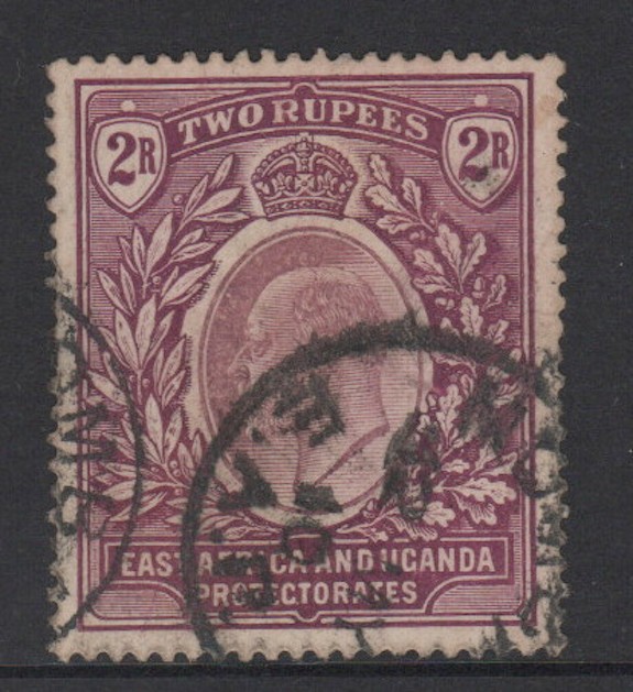 East Africa 1904 - 1907 KEVII 2r Multi Crown Sc 26 F Used CV $77.50
