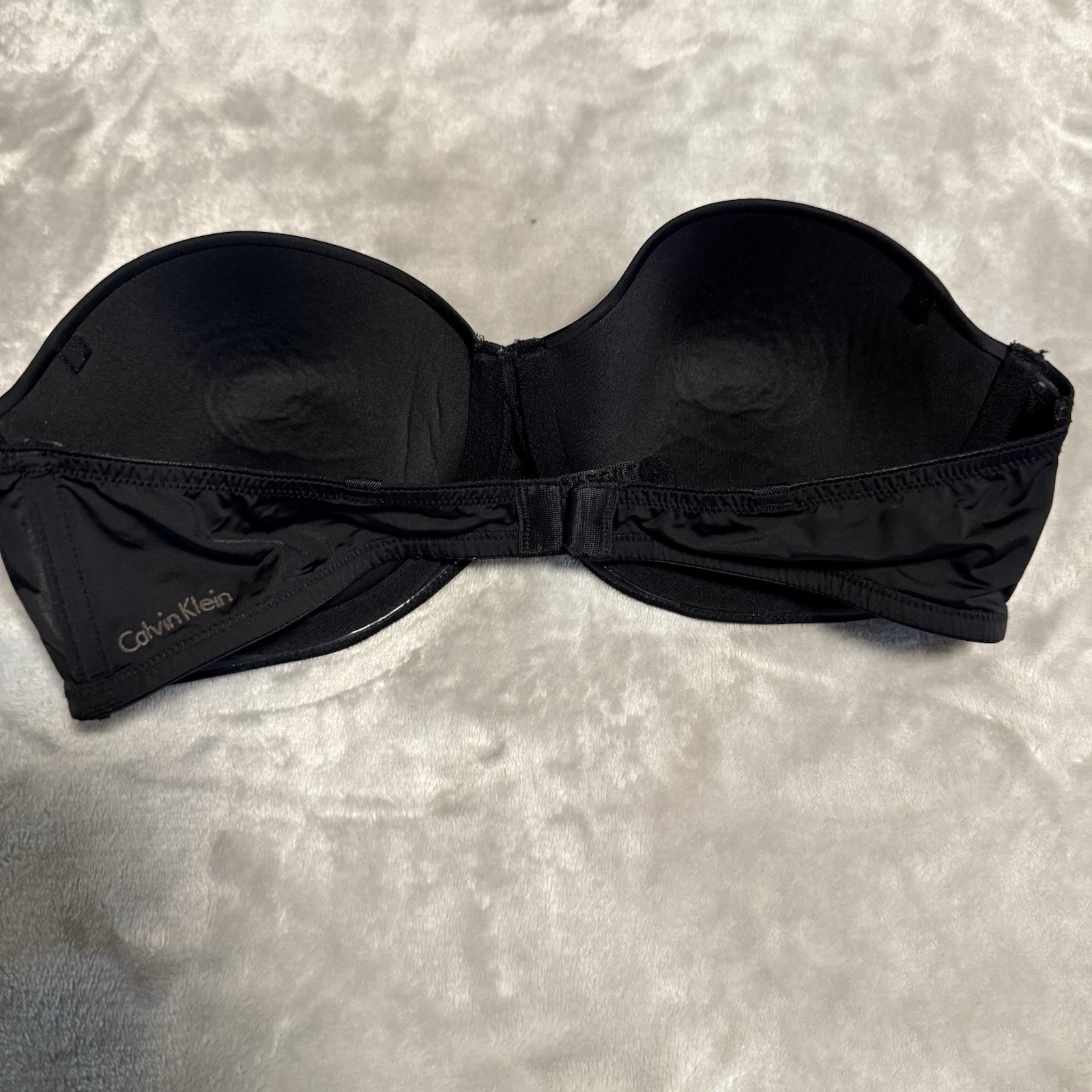 Calvin Klein Strapless, T-Shirt, Push-Up Bra, Black (001), 36B QP1137 thumbnail 2