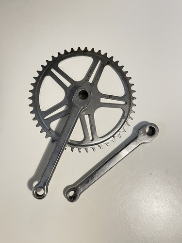 Vintage PUCH Elegance Bicycle 46t Chain Wheel cottered Crank set, cruiser etc