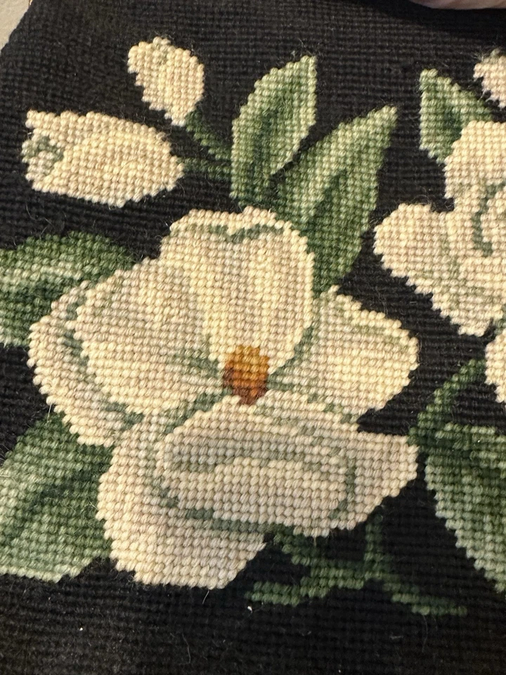 Винтажная Магнолия Дамская сумка Игла Точка соединенная цепочка для Смены Кошелька - Изображение 4 из 4