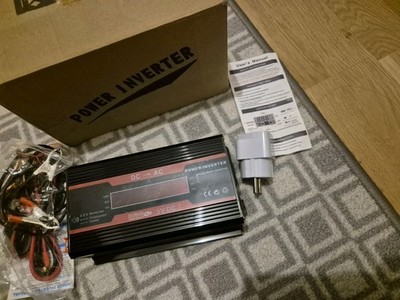 Wechselrichter Power Inverter DC AC mit Duale USB-Anschlüsse 2000W