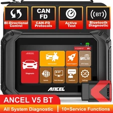 ANCEL V5 BT All System Bidirectional Car OBD2 Scanner Diagnostic Tool Oil TPMS