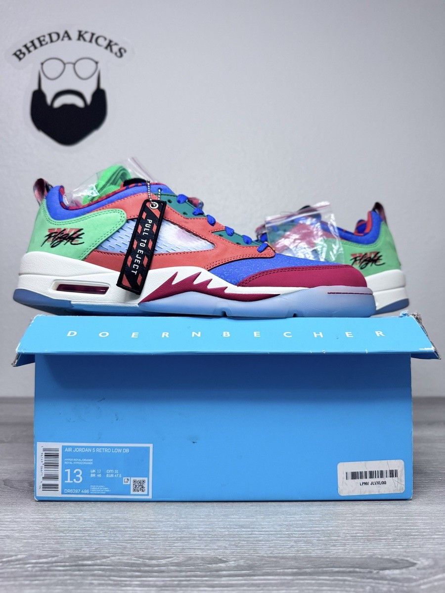 Size 13 Air Jordan Retro Low Doernbecher 2022 DR6287-486 Brand