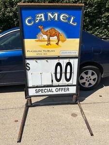 Camel Cigarettes Outdoor Wind Sign