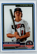 Brady Murrietta 2023 Panini Stars & Stripes  RC #35 USA Rookie