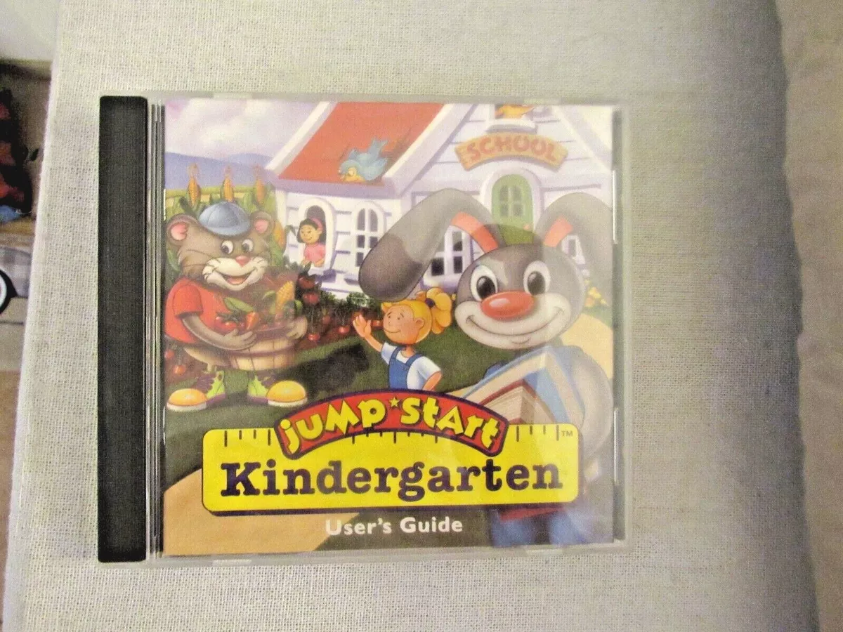 Jump Start Kindergarten, 1998, CD-ROM Windows 95 98 3.1 Learn Computer Game