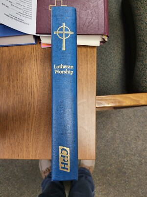 Lutheran Worship Blue LCMS Service Hymnal - Pew Edition - 1982