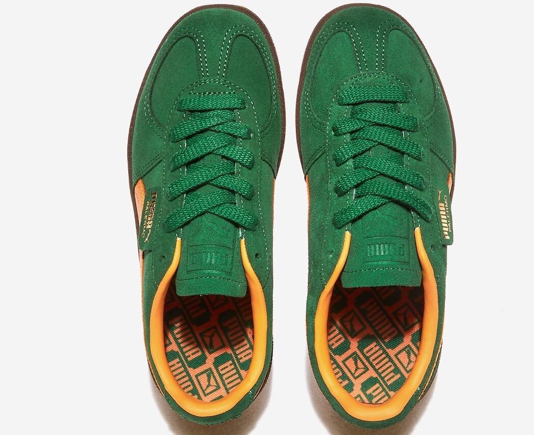PUMA Palermo Vintage OG men's shoes 39646305 green SUEDE image 4