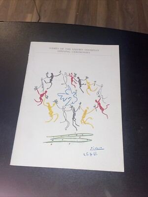 1984 Los Angeles Olympic Games Opening Ceremony Program