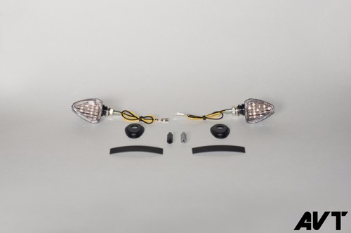 AVT Yamaha FZ-07, FZ-09, FZ8, FZ1, R3 FLUSH FRONT LED Turn Signals - Picture 5 of 6