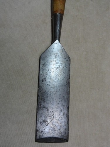 3 1/2" T.H. Witherby Slick Timber Frame Heavy Framing Socket Mortise Chisel NICE - Picture 11 of 24