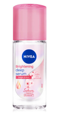 Nivea Extra Bright Sakura Deep Serum 10X Vitamin C Deodorant Roll