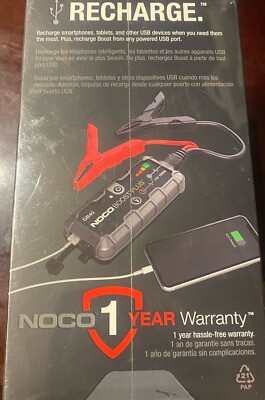 NOCO GB40 Boost Plus 1000 Amp 12V UltraSafe Lithium-Ion Battery Jump Starter