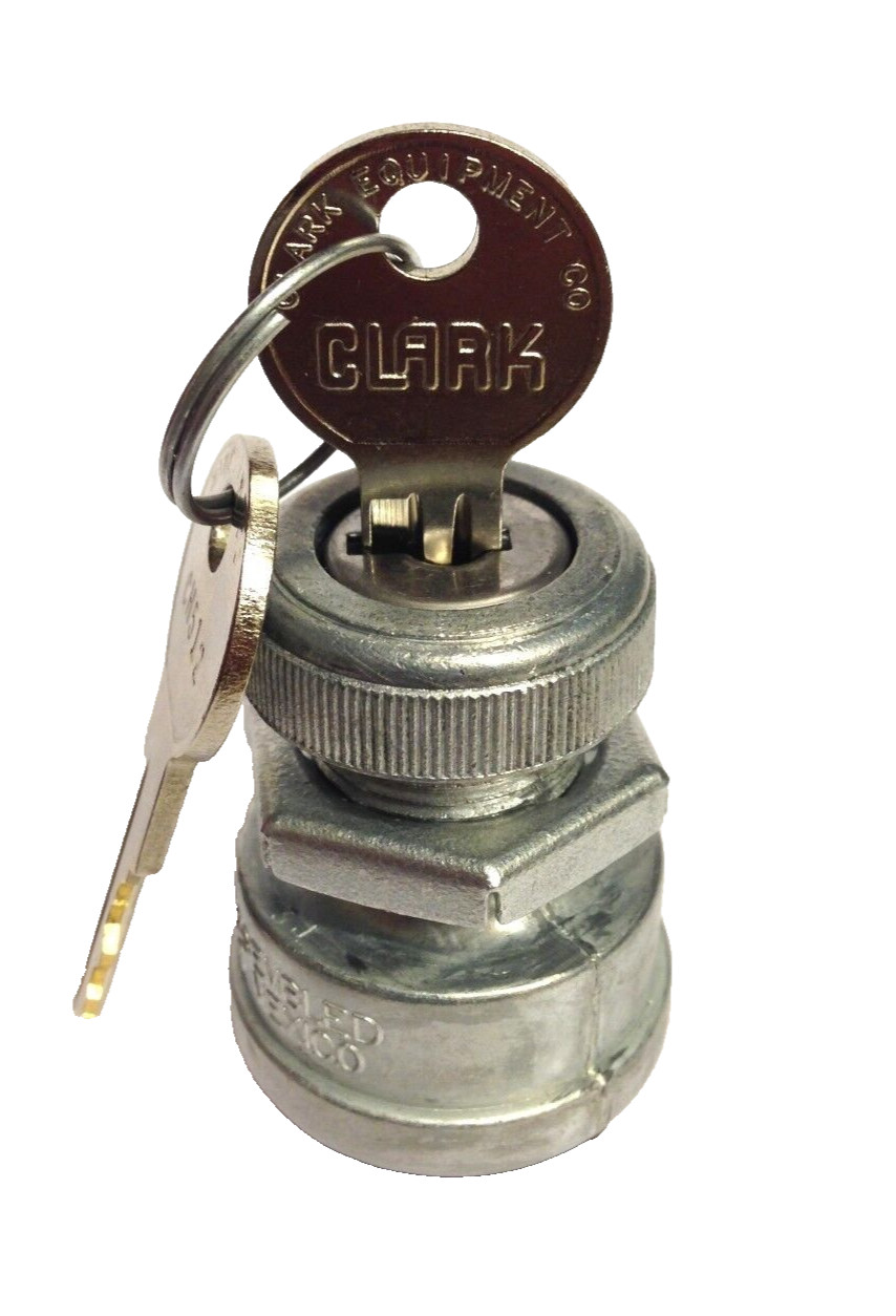 OEM CLARK FORKLIFT UNIVERSAL IGNITION KEY SWITCH HYSTER YALE NISSAN CROWN CAT