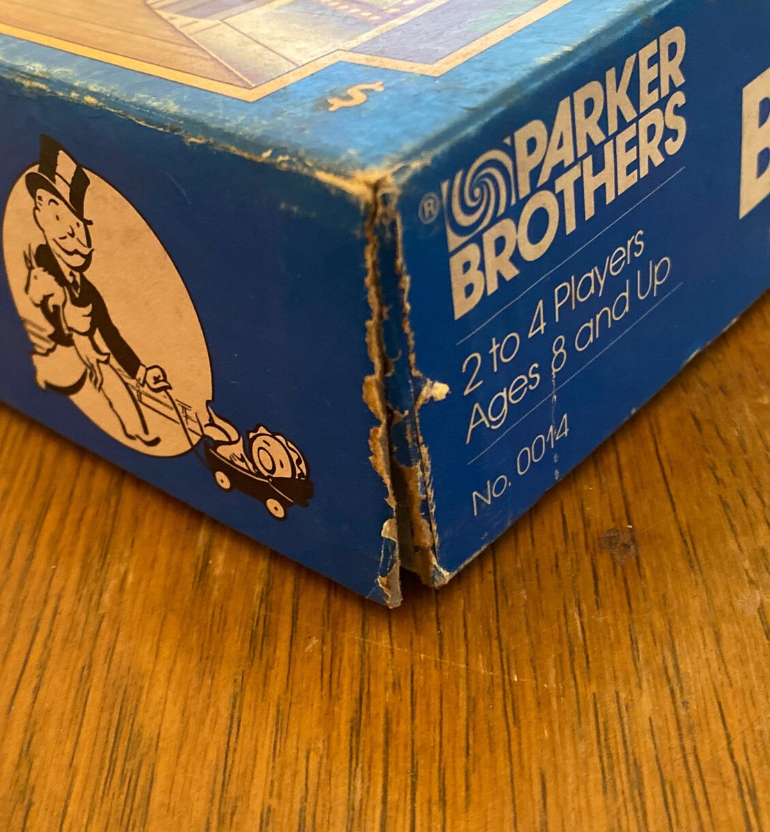 [激レア］モノポリー　advance to boardwalk Advance To Boardwalk Game #0014 Vintage 1985 Parker Brothers