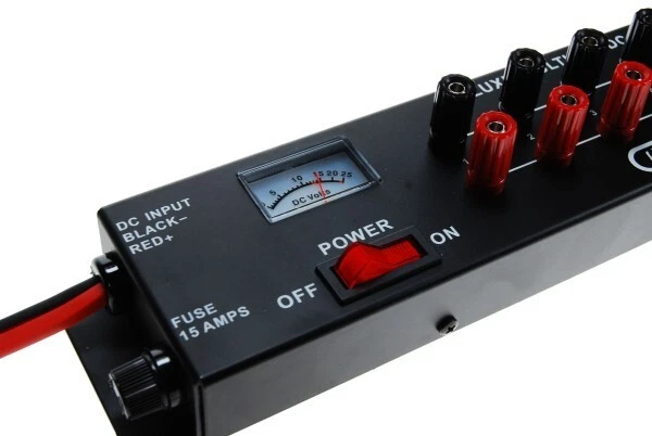 KPO KDC-3 DC-Stromverteiler 0-24 Volt DC mit 8 Anschlüssen - Bild 2 von 4