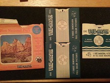 Zion National Park View Master S3 Packet 1956