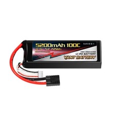 BATTERIA VANT 5200MAH 3S 11.1 100C LIPO ADATTA PER TRAXXAS REVO 1/10 1/8 EMAXX 2832X