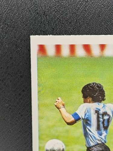 Diego Maradona A Question of Sport Card 1986. Rookie Card. Mint Condition. PSA - Picture 2 of 11