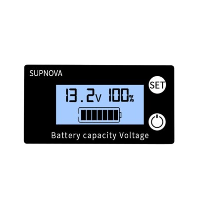 SUPNOVA DC 8-100V Capacidad de la batería Indicador Voltaje