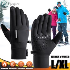 Winter Gloves Touch Screen Windproof Thermal for Skiing Cycling Running Hiking