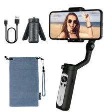 Hohem iSteady X Folding Smartphone Gimbal Stabilizer compact 3-Axis Black iphone