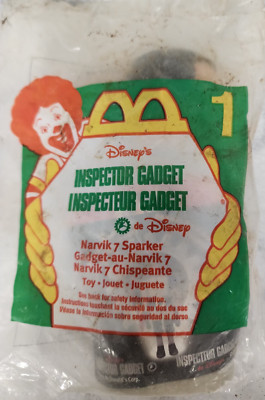 1999 McDonald's Happy Meal Toy Inspector Gadget Narvik 7 Sparker #1   NIP