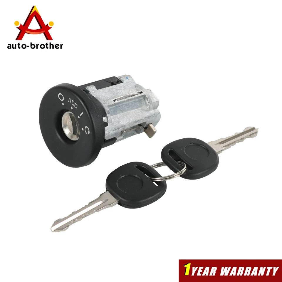 IGNITION LOCK CYLINDER W/2 KEYS 19207987 FOR 2004-2008 PONTIAC GRAND PRIX - Image 2 of 4