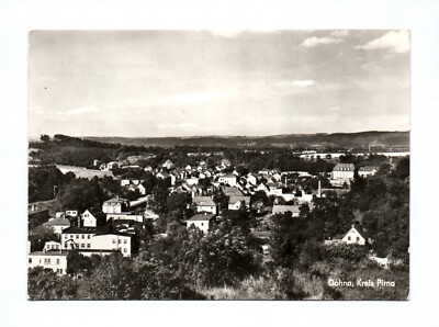 Postcard Dohna Circle Pirna 1984
