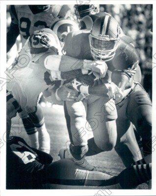 1989 San Francisco 49ers Football Player RB Roger Craig Run VS - Main Image