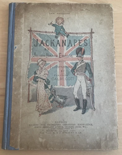 Antique Jackanapes by Juliana Horatia Ewing Book Circa 1880’s