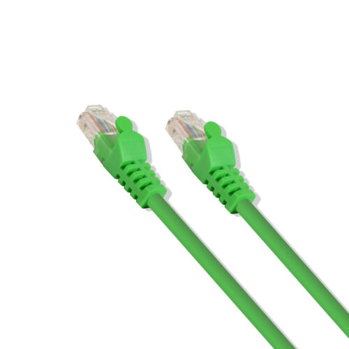 Cable de red Ethernet LAN de parche premium Cat6 verde de 1 pie (paquete de 10) - Imagen 3 de 3
