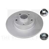 2X Bremsscheiben Hinten Ø280 Mm Voll Beschichtet FüR Renault Trafic III Kasten