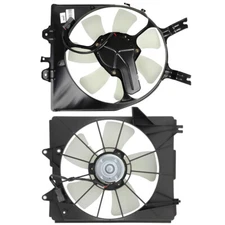 Radiator Condenser Cooling Fan Assembly For 2005 2006 Honda Odyssey 2007-2010