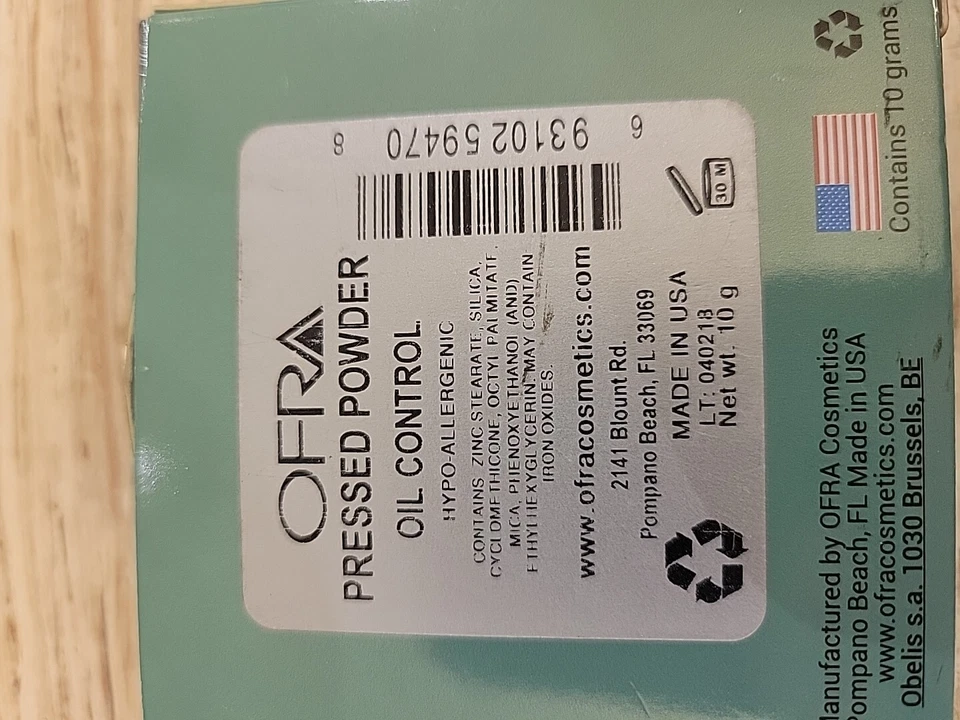 OFRA Oil Control Pressed Powder - 10g FULL SIZE NEW Without Box - Image 4 of 4